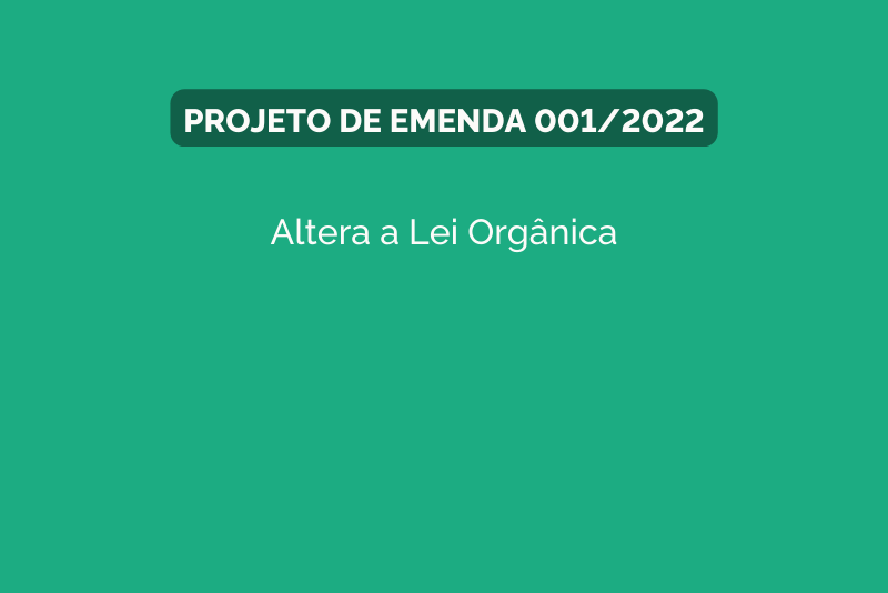 Projeto de Emenda